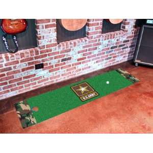   Black Knights Golf Practice Putting Green Rug Runner 18 x 72 Home