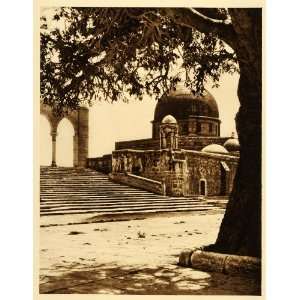  1925 Dome of the Rock Jerusalem Old City Temple Mount 