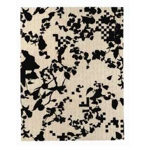  Shadowlands Rug in Lavender / Black / Ecru   Large