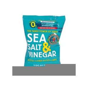 Madhouse Munchies, Sea Salt & Vinegar Potato Chips, 30/1.5 Oz:  