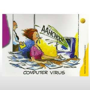  Computer virus Fun Sign Toys & Games