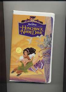 The Hunchback of Notre Dame (VHS, 1997) 786936009644  