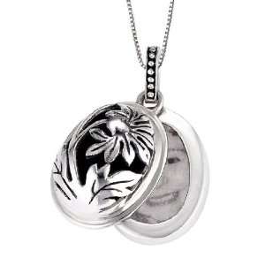    Lori Bonn Love Locket (Oval Floral Onyx)   Love Lori Jewelry