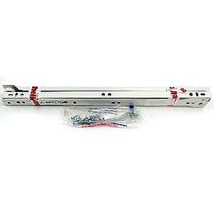  24 Inch White Self Closing Dra