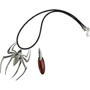   Necklace Spider with Hidden Knife (3.5 Inch): Sports & Outdoors