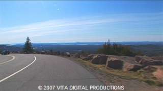 in acadia national park at an elevation of 1530 feet the mountain is 