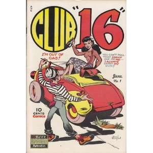  Comics   Club 16 Comics Comic Book #1 (Jun 1948) Fine 