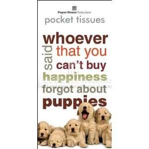  Puppy Quote Pocket Tissues