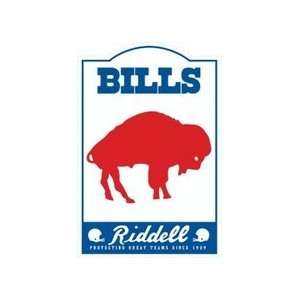 Buffalo Bills Nostalgic Metal Sign from Riddell Sports 