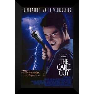  The Cable Guy 27x40 FRAMED Movie Poster   Style A 1996 