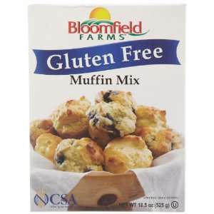 Bloomfield Farms Muffin Mix, gluten free, 18.5 Ounce  