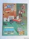 American Toy Furniture Co 1967 Toy Fair Dealer Catalog Tool Sets 
