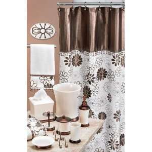  Phoenix Beige & Copper Shower Curtain: Home & Kitchen