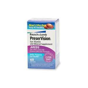 PreserVision Eye Vitamin and Mineral Supplement, With Areds, Softgels 