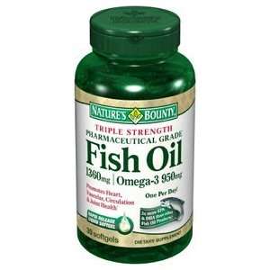  NB T.S. FISH OIL 1360MG 30SG NATURES BOUNTY Health 