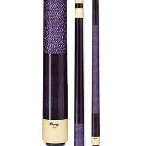  Viking Grape Stained Maple Butt Sleeve Pool Cue (weight 