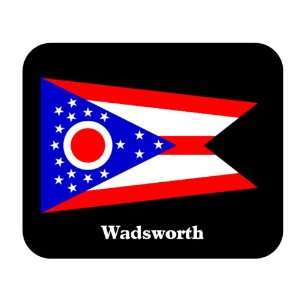  US State Flag   Wadsworth, Ohio (OH) Mouse Pad Everything 