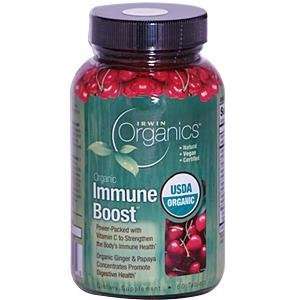   Irwin Organics Organic Immune Boost 60 Count: Health & Personal Care