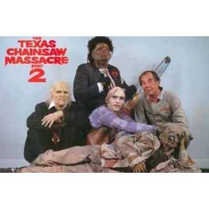  Texas Chainsaw Massacre 2 Original 1986 22x30 Poster: Home 