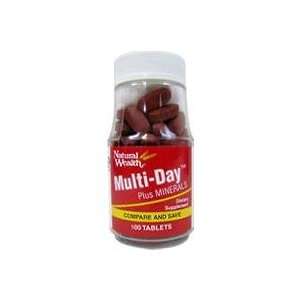  DAILY VITAMIN TB W/MIN NAT/WL Size 100 Health & Personal 