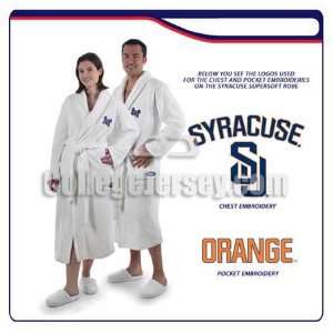  Syracuse Orangemen Terry Cloth Robe Memorabilia. Sports 