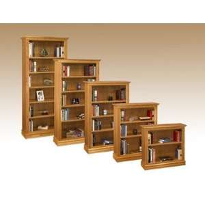   Monticello Bookcase in Natural Cherry Height: 36 Furniture & Decor