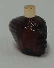 Vintage Avon 4oz Indian Head Shaped Aftershave Bottle Full With Cap