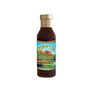 Organicville, Organic Hot & Spicy Bbq Sauce, 6/13.5 Oz  