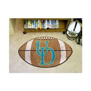    Delaware Fightin Blue Hens Small Football Rug: Sports & Outdoors