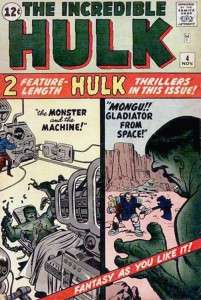 Jack Kirby Incredible Hulk #4 Production Art Pg 1  