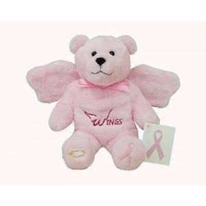  Breast Cancer Bear with Angel Wings 