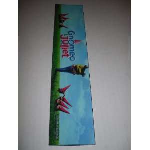 GNOMEO & JULIET   2 1/2 x 12 INCH S/S MOVIE MYLAR