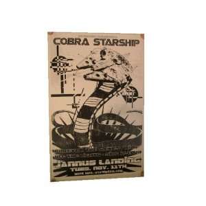  Cobra starship Poster Handbill Florida State Everything 