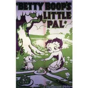  Betty Boops Little Pal Movie Poster (11 x 17 Inches 