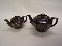 vintage Miniature China Teapots Made in Japan Coronet  