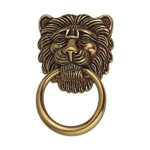   Hardware 100247.54 Circa Brass Drop Lion Ring Pull