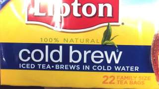 Lipton Cold Brew Ice Tea Tea Bags  