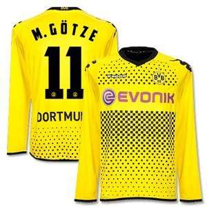  11 12 Borussia Dortmund Home L/S Jersey + M.Gotze 11 