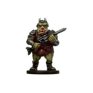   Wars Miniatures Gamorrean Thug # 33   Bounty Hunters Toys & Games