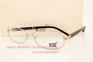 New MONT BLANC Eyeglasses Frames 301 032 GOLD 664689420971  