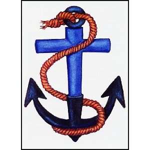  Anchor and Rope Temporaray Tattoo Toys & Games