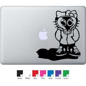   Hello Kitty Mask Decal for Macbook, Air, Pro or Ipad 