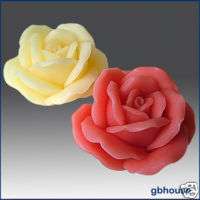 Silicone Soap Mold – 2D Blooming Rose  
