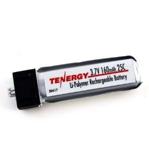  Tenergy 3.7V 160mAh 25C LIPO Battery for Micro Helicopter 