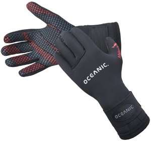  Oceanic Mako 5mm Dive Glove: Sports & Outdoors
