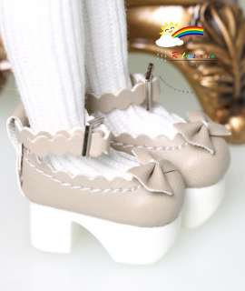  doll shoes by releaserain made of pu leather fit for 12 blythe 