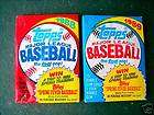 TWO TOPPS COLLECTIBLE BASEBALL 15 X 2 CARD UNOPENED BUB