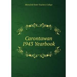  Carontawan 1943 Yearbook Mansfield State Teachers College Books