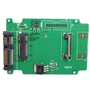  Aleratec MiniPCIe mSATA to SATA SSD Adapter: Electronics