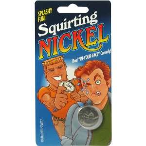  Squirting Nickel Gag Toys & Games